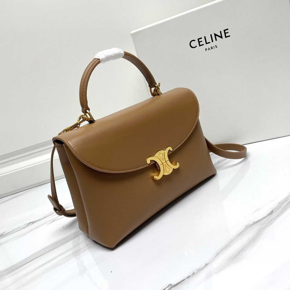 Ce**e medium nino bag in supple calfskin