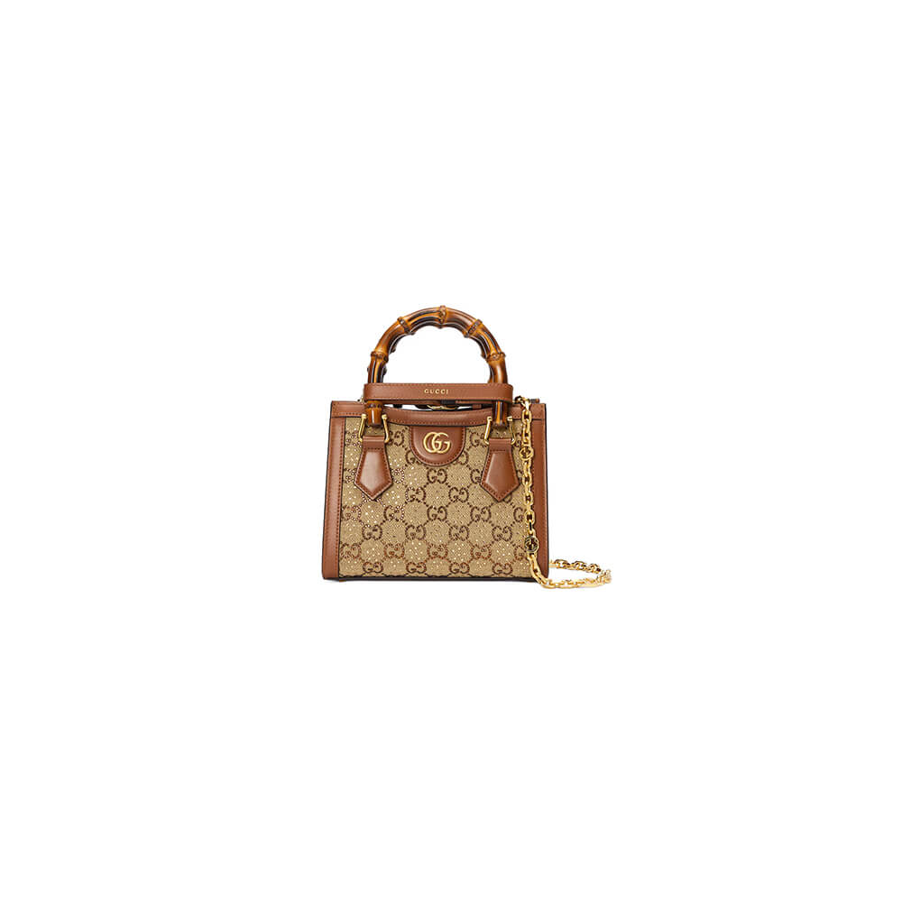 G*u*i diana bamboo mini tote