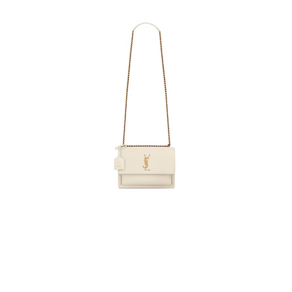 YSL sunset medium leather shoulder bag