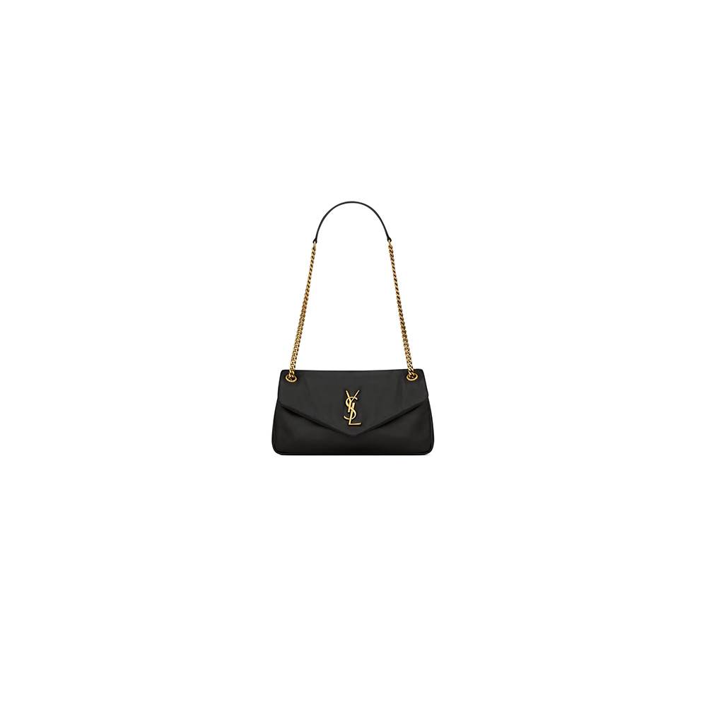 YSL CALYPSO small in plunged lambskin