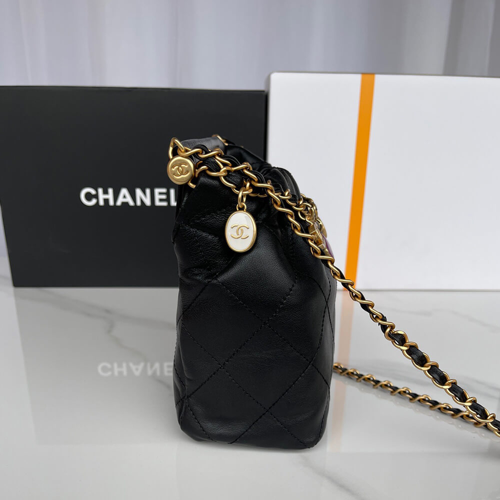 Ch*el small bucket bag