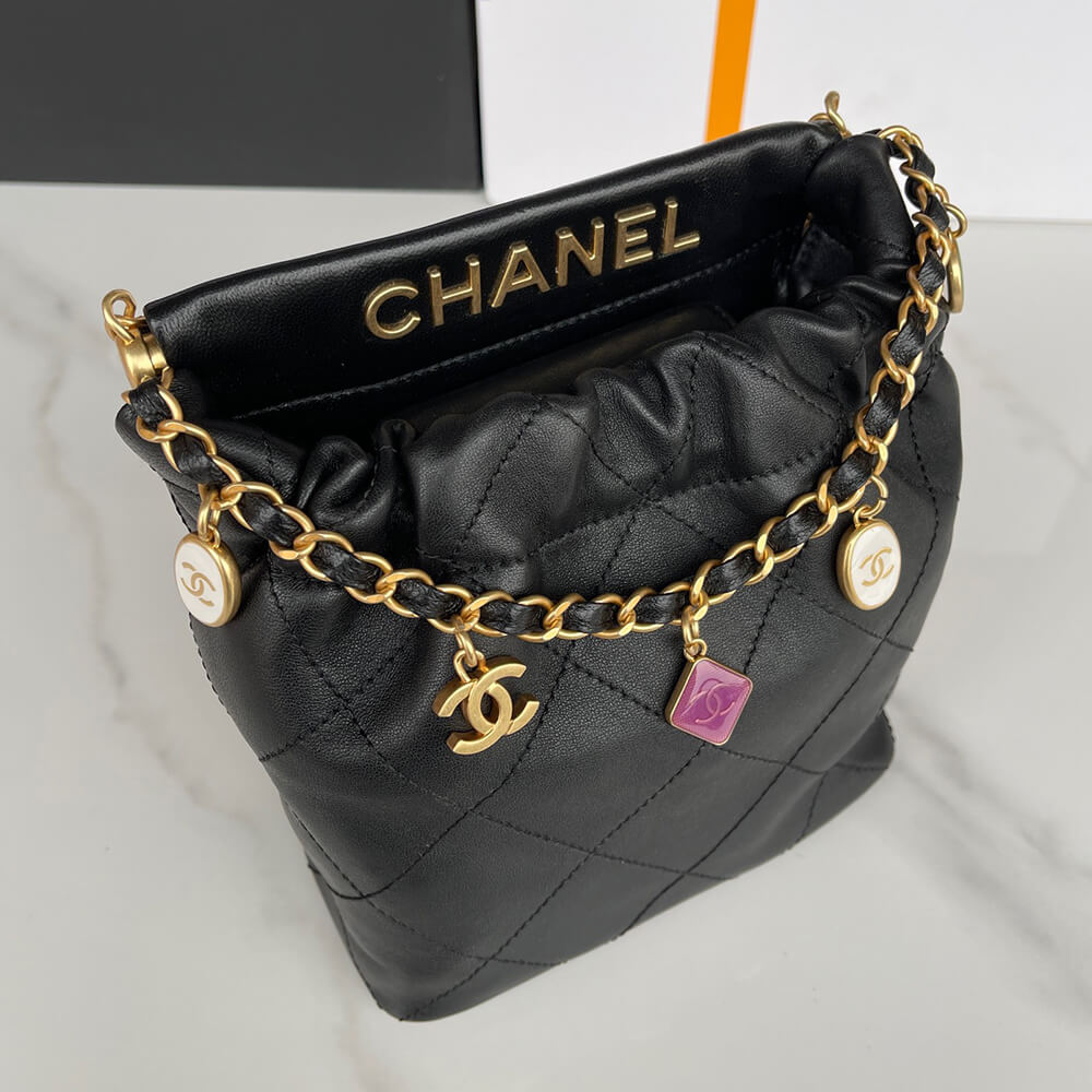 Ch*el small bucket bag