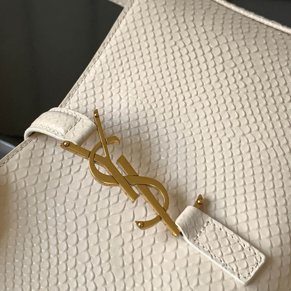 YSL LE 5 A 7 HOBO BAG IN PYTHON