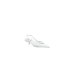 Prada Brushed Leather Slingback Pumps