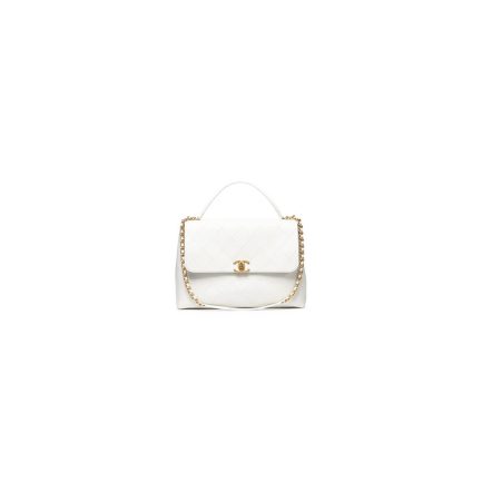 Chanel Large Flap Bag With Top Handle(HIGH-END GRADE)