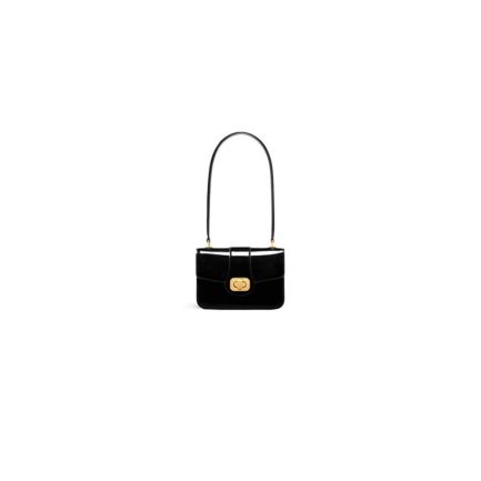 CELINE TEEN CELINE JOSEPHINE bag IN PATENT CALFSKIN(high-end grade)