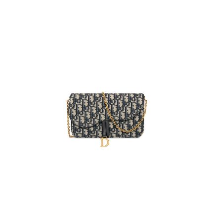 Medium Saddle Pouch with Chain