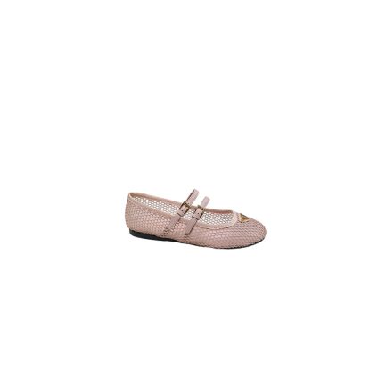 PRADA Mesh fabric ballerinas