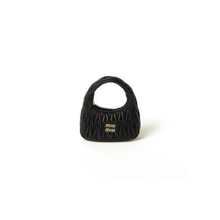 Small Wander matelasse nappa leather hobo bag(HIGH-END GRADE)