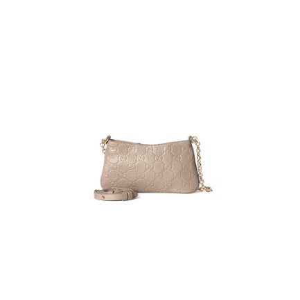 GG EMBLEM SMALL SHOULDER BAG