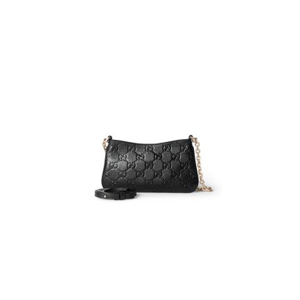 GG EMBLEM SMALL SHOULDER BAG