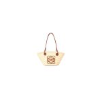 LOEWE Anagram Basket Small Palm and Calfskin Bag(HIGH-END GRADE)