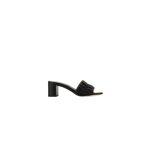 MiuMiu Matelass nappa leather slides