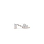 MiuMiu Matelass nappa leather slides