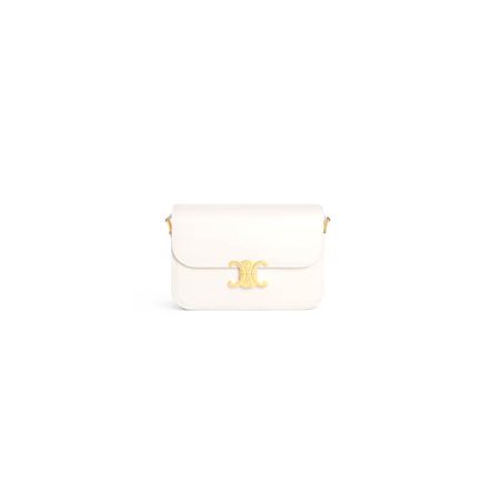 CELINE CLASSIQUE TRIOMPHE BAG in shiny calfskin(HIGH-END GRADE)
