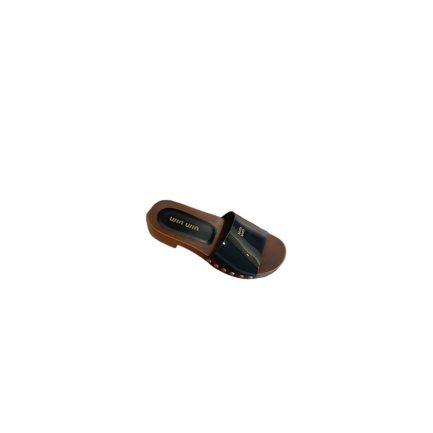MiuMiu Patent leather clogs