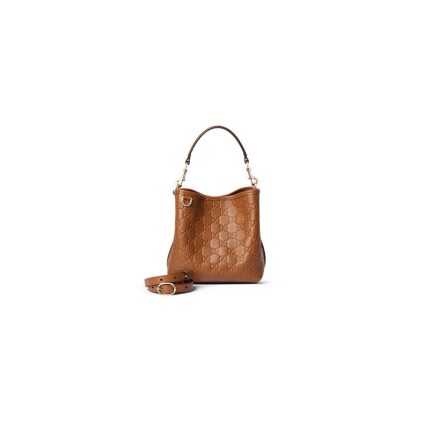 GG Emblem mini bucket bag