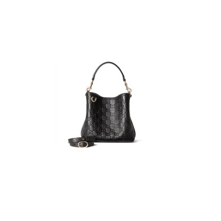 GG Emblem mini bucket bag