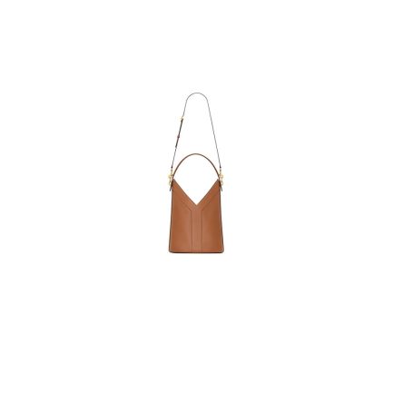 Y TOP-HANDLE BUCKET IN LEATHER(HIGH-END GRADE)