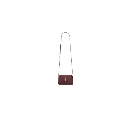 YSL Gaby zipped pouch in quilted lambskin