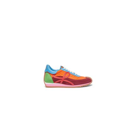LOEWE Flow Runner in nylon and suede