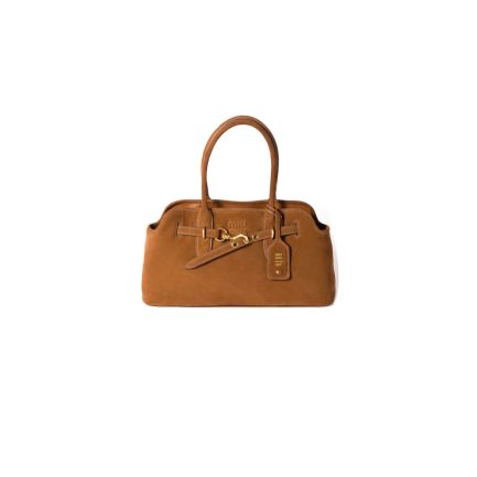 MIUMIU Large Aventure suede bag(HIGH-END GRADE)