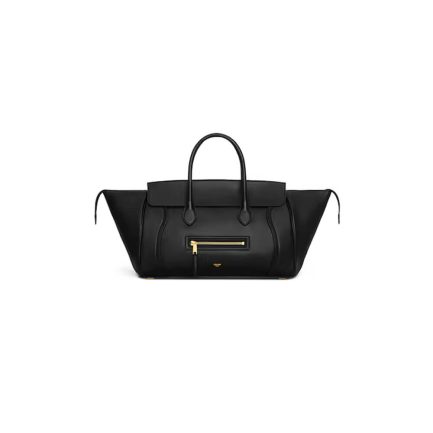 CELINE MEDIUM NEW LUGGAGE IN SUPPLE SHINY LAMBSKIN(HIGH-END GRADE)