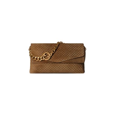 Gucci Medium shoulder bag with chain(HIGH-END GRADE)