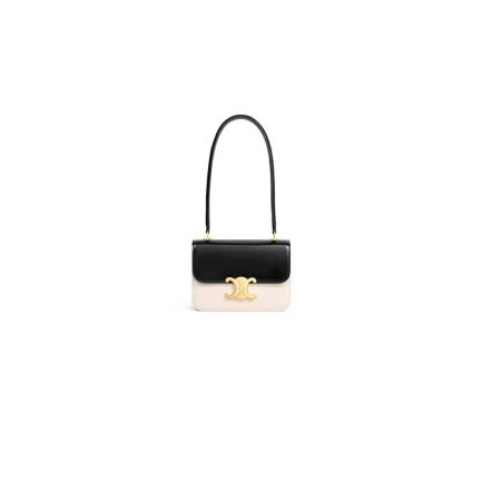 CELINE TEEN GARANCE bag in BICOLOUR PATENT CALFSKIN(HIGH-END GRADE)