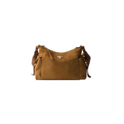 Prada Explore large suede bag(HIGH-END GRADE)